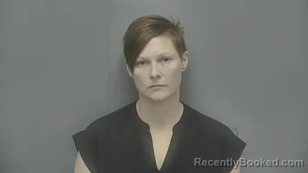 Mugshot of Stephanie Michelle-Worley Hapner booked in Vigo County, Indiana on May 21, 2026