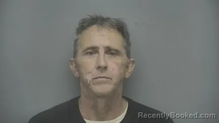 Mugshot of Shane William Hampton booked in Vigo County, Indiana on August 27, 2026