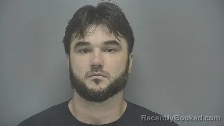Mugshot of Shane Joseph Johnson booked in Vigo County, Indiana on May 21, 2026