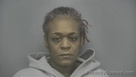 Mugshot of Sharice D Kelly booked in Vigo County, Indiana on March 22, 2026