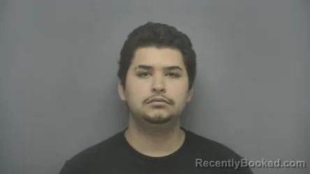 Mugshot of Sincero Jose Lopez Briseno booked in Vigo County, Indiana on July 2, 2026