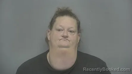 Mugshot of Sarah Briana Lawson booked in Vigo County, Indiana on August 19, 2026