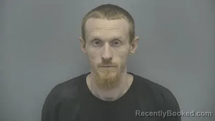 Mugshot of Shane Michael Rodman booked in Vigo County, Indiana on March 13, 2026