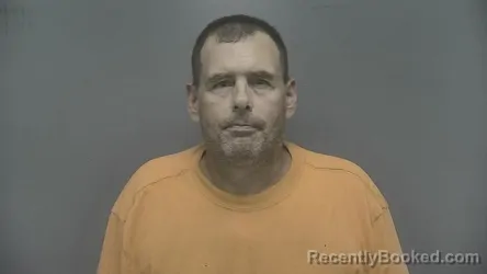 Mugshot of Scott Allen Terrell booked in Vigo County, Indiana on August 27, 2026