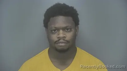 Mugshot of Terrence Anderson booked in Vigo County, Indiana on June 20, 2026