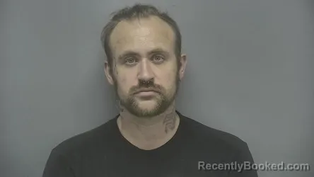 Mugshot of Theodore A Brown booked in Vigo County, Indiana on June 24, 2026