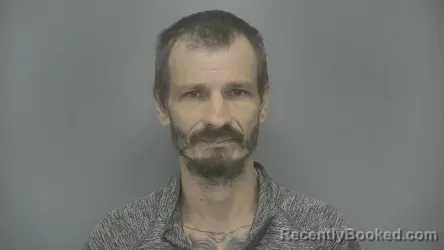 Mugshot of Tony Gean Brock booked in Vigo County, Indiana on August 26, 2026