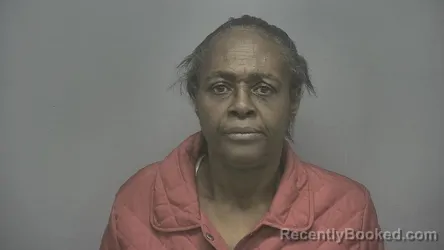 Mugshot of Terri Denise Barbee booked in Vigo County, Indiana on March 10, 2026