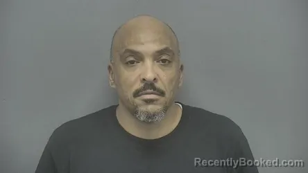 Mugshot of Trent E Cooper booked in Vigo County, Indiana on May 23, 2026