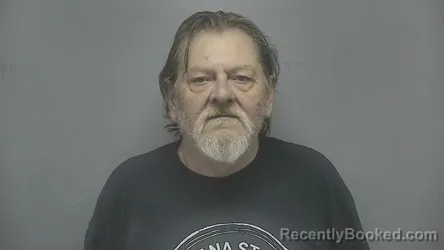 Mugshot of Terry Lee Cass booked in Vigo County, Indiana on June 30, 2026