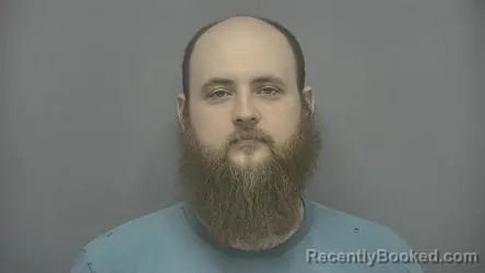 Mugshot of Tyler Matthew Dycus booked in Vigo County, Indiana on July 29, 2026