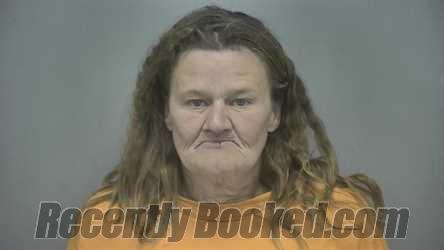 Booking photo from Vigo County, Indiana