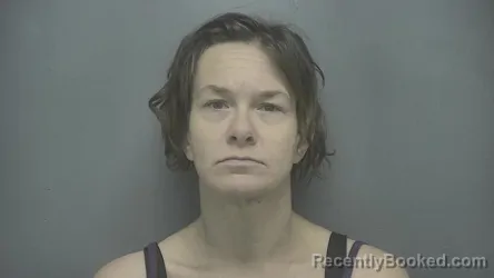 Mugshot of Tiffany M Freeman booked in Vigo County, Indiana on March 10, 2026