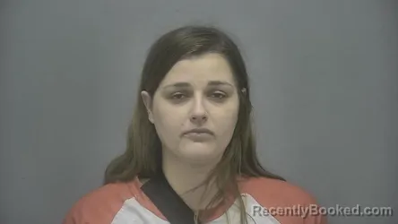 Mugshot of Taylor Makenzie Kindberg booked in Vigo County, Indiana on August 27, 2026