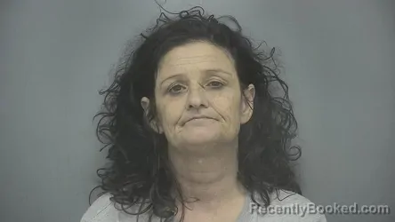 Booking photo from Vigo County, Indiana