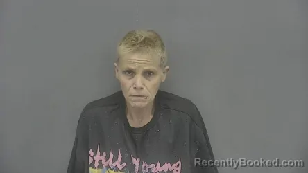 Mugshot of Tina Marie Martin booked in Vigo County, Indiana on May 9, 2026