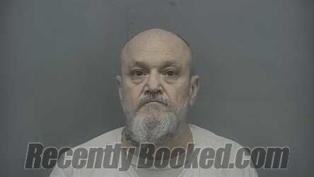 Booking photo from Vigo County, Indiana