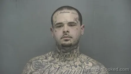 Mugshot of Timothy Newsom booked in Vigo County, Indiana on March 27, 2026