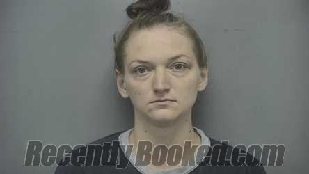 Booking photo from Vigo County, Indiana