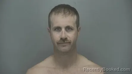 Mugshot of Travis James Israel Pugh booked in Vigo County, Indiana on May 14, 2026