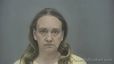 Mugshot of Terese Alynn Poling booked in Vigo County, Indiana on March 20, 2026