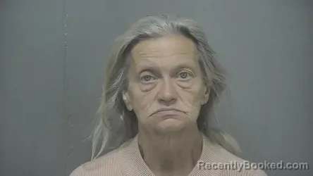 Mugshot of Terri Lynn Pritchard booked in Vigo County, Indiana on May 13, 2026