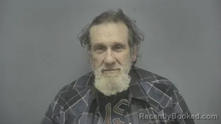 Mugshot of Terry W Pruitt booked in Vigo County, Indiana on May 9, 2026