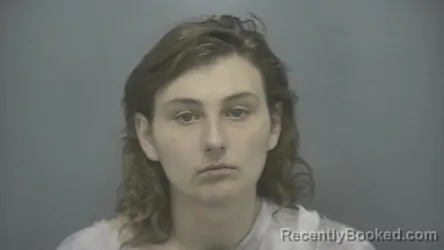 Mugshot of Taylor Dawn Simms booked in Vigo County, Indiana on June 29, 2026