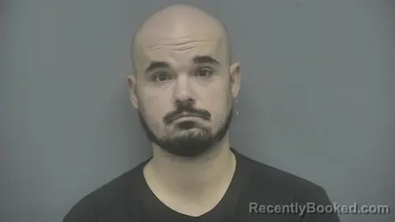 Mugshot of Timothy Tribble booked in Vigo County, Indiana on August 31, 2026