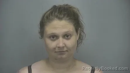 Mugshot of Trista Janine Witty booked in Vigo County, Indiana on June 19, 2026
