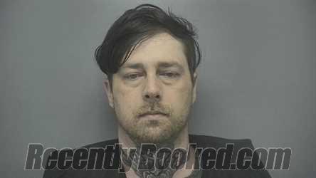 Booking photo from Vigo County, Indiana