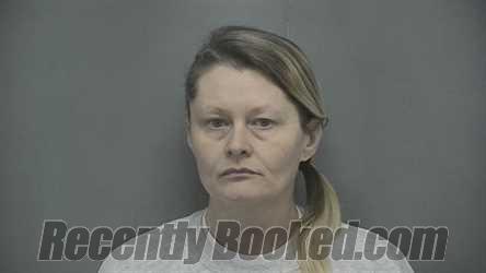 Booking photo from Vigo County, Indiana