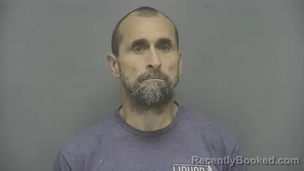 Mugshot of William Joseph James booked in Vigo County, Indiana on June 22, 2026