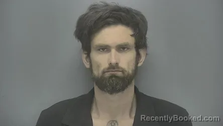 Mugshot of William Cody Lozier booked in Vigo County, Indiana on March 28, 2026