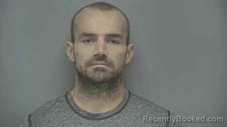 Mugshot of William Joseph Moore booked in Vigo County, Indiana on September 4, 2026