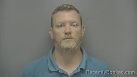 Mugshot of Walter Larry Richardson booked in Vigo County, Indiana on August 20, 2026