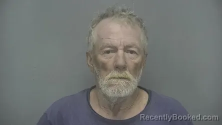 Mugshot of William R Simrell booked in Vigo County, Indiana on May 1, 2026