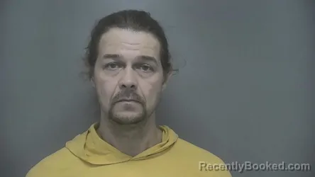 Mugshot of William J Threlkeld booked in Vigo County, Indiana on May 22, 2026