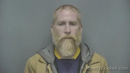 Mugshot of Zachary Lee Chrisman booked in Vigo County, Indiana on April 1, 2026