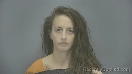 Mugshot of Zoi Rivard booked in Vigo County, Indiana on September 7, 2026