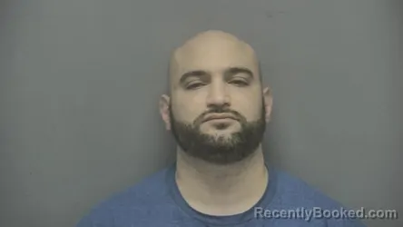 Mugshot of Ziad T Zaher booked in Vigo County, Indiana on May 14, 2026