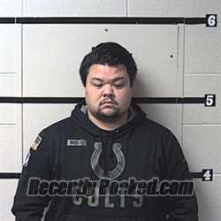 Booking photo from Warren County, Indiana