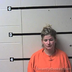 Mugshot of Kari Bernard booked in Warren County, Indiana on March 24, 2026