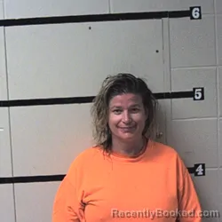 Mugshot of Kari Bernard booked in Warren County, Indiana on May 26, 2026