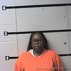Mugshot of Tiara L Peterson booked in Warren County, Indiana on July 24, 2026