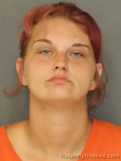 Mugshot of BRITTANY MICHELLE BARNES booked in Warrick County, Indiana on June 16, 2026