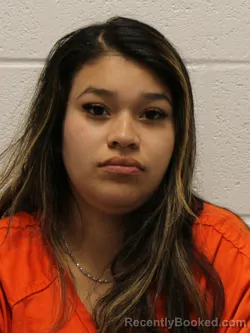 Mugshot of Jade Ivette Barragan - Bueno booked in Warrick County, Indiana on August 21, 2026