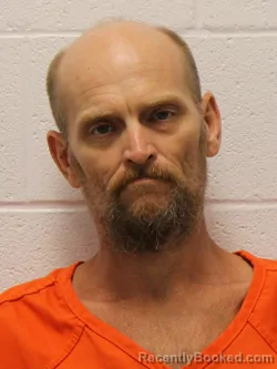 Mugshot of Kenneth Wayne Bowman booked in Warrick County, Indiana on August 16, 2026