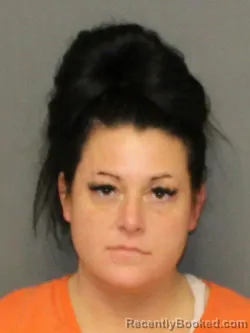 Mugshot of STEPHANIE BYERS booked in Warrick County, Indiana on May 9, 2026