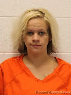 Mugshot of Keshia Marie Calhoun booked in Warrick County, Indiana on September 8, 2026